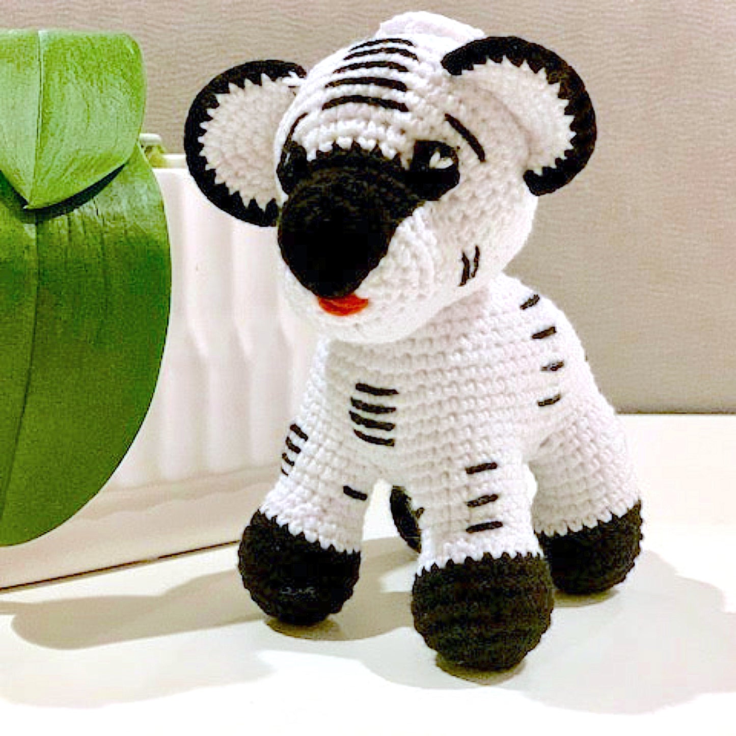 Tiger Amigurumi - Handmade Crochet Plush Figurine