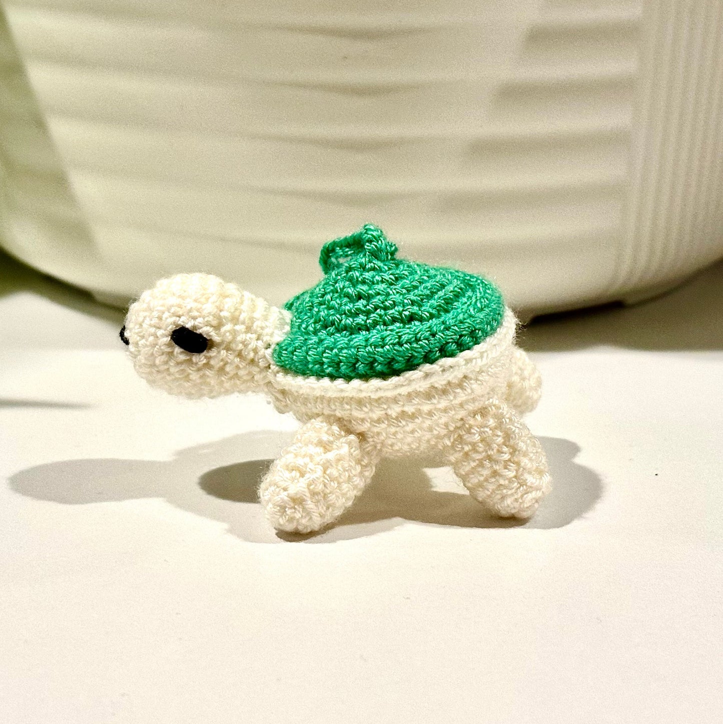 Turtle Amigurumi - Micro - Handmade Crochet Plush Keychain