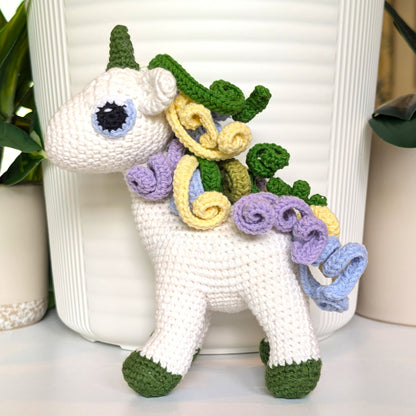 Unicorn (Forest Green Foot) - Medium