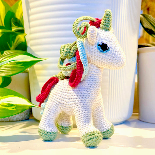 Unicorn (Sage Green Foot) - Medium