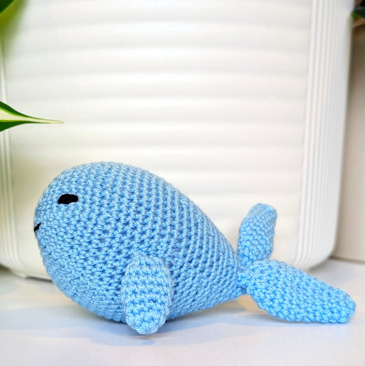 Whale Amigurumi - Mini (Without String) Crochet Plushie