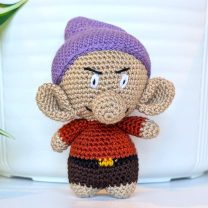 Woodland Gnome - Handmade Crochet Plush Figurine