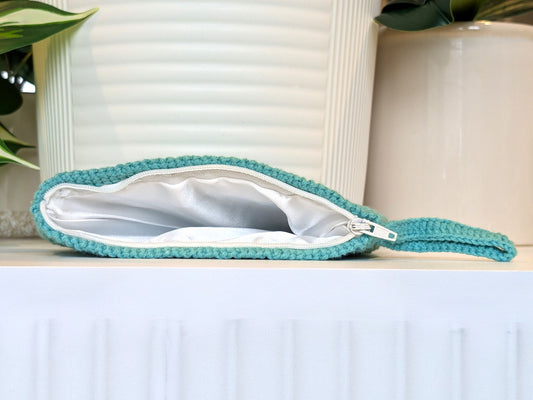 Wristlet Bag - Cadet Blue