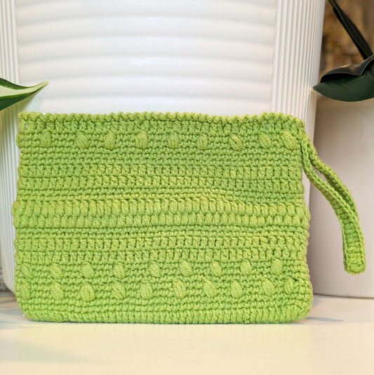 Wristlet Bag - Yellow Green