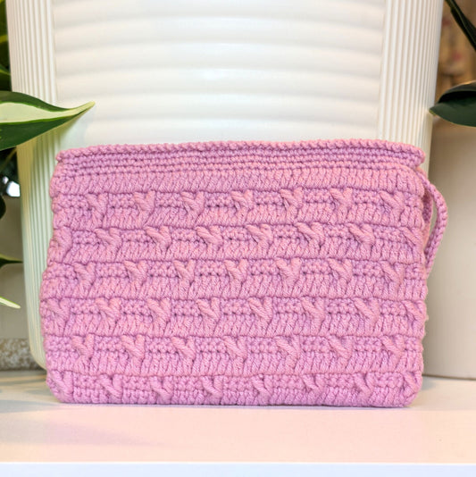Wristlet Bag - Very Light Orchid