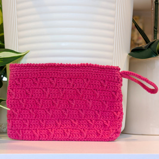 Wristlet Bag - Rose