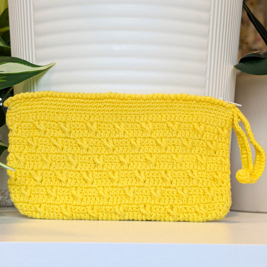 Wristlet Bag - Sunflower Yellow