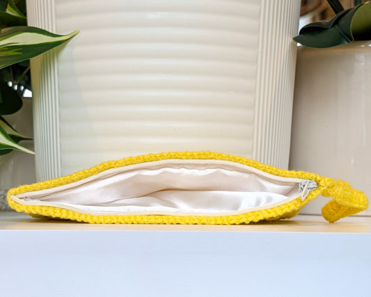 Wristlet Bag - Sunflower Yellow