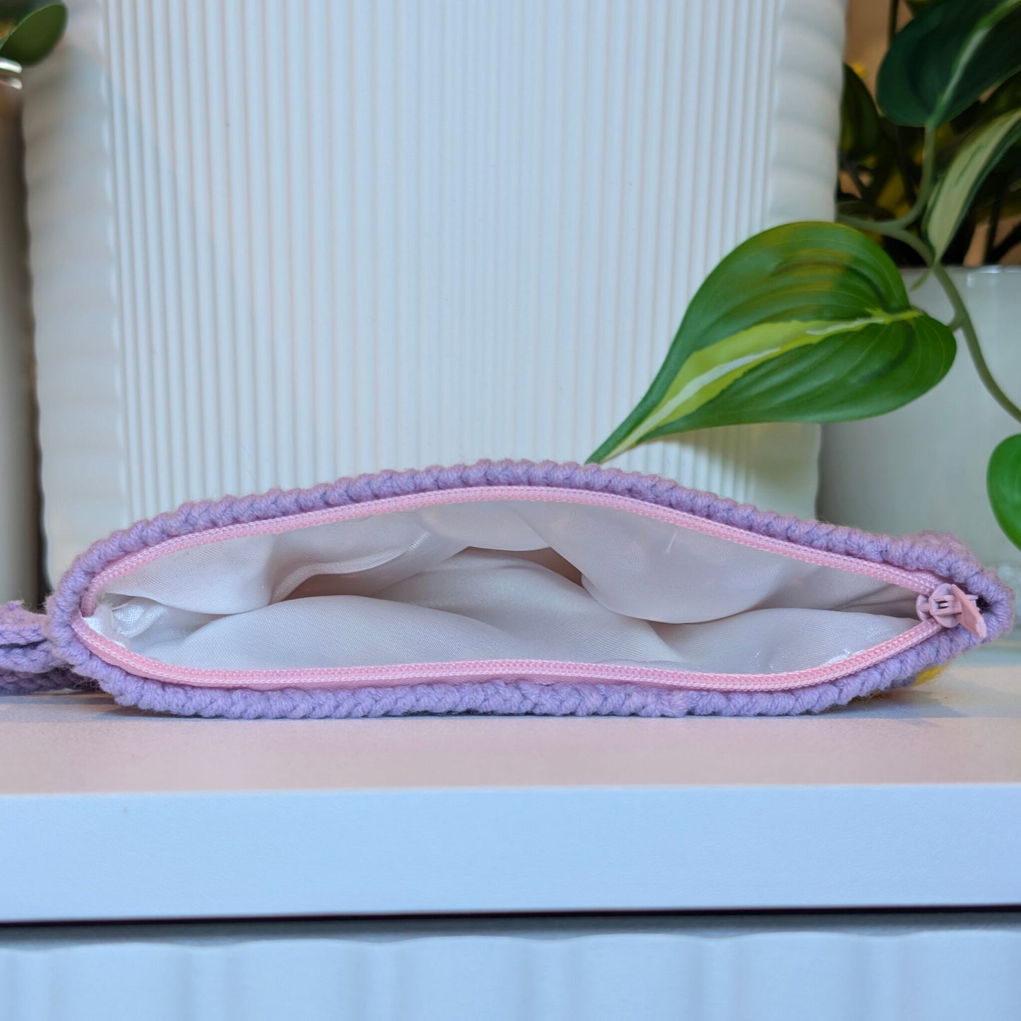 Wristlet Bag - Wisteria Yellow Orange