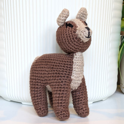 Standing Puppy (Pointy Ears) Crochet Plush