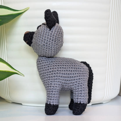 Standing Puppy (Pointy Ears) Crochet Plush