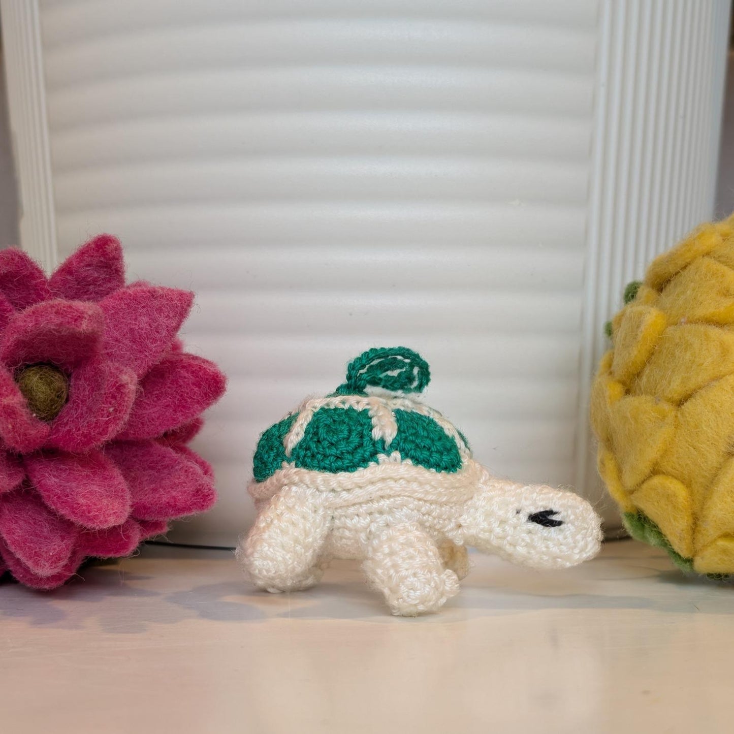 Turtle Amigurumi - Mini - Handmade Crochet Plush Keychain