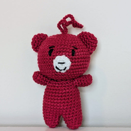 Bear Amigurumi - Mini - Handmade Crochet Keychain