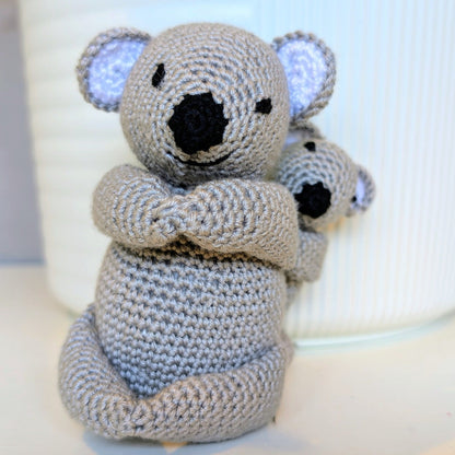 Koala Crochet Plush with Baby