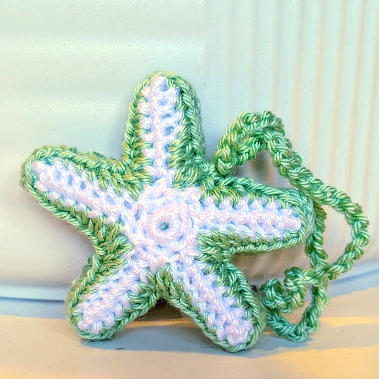 Starfish Amigurumi - Micro - Handmade Crochet Keychain