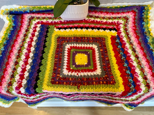 Beautiful Hand Crocheted Blanket