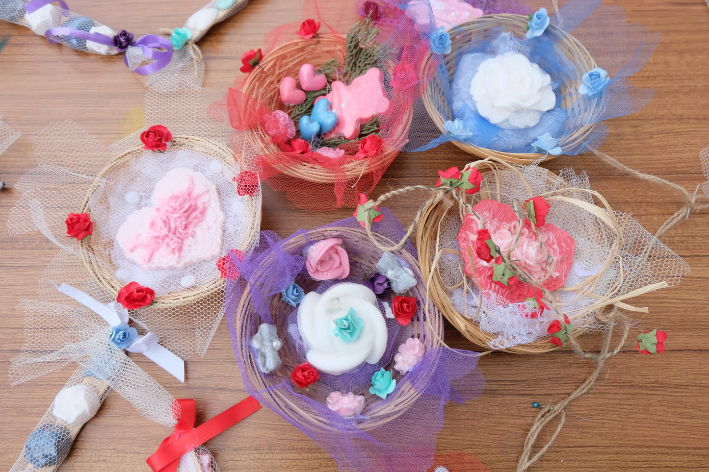 Basket with Soap