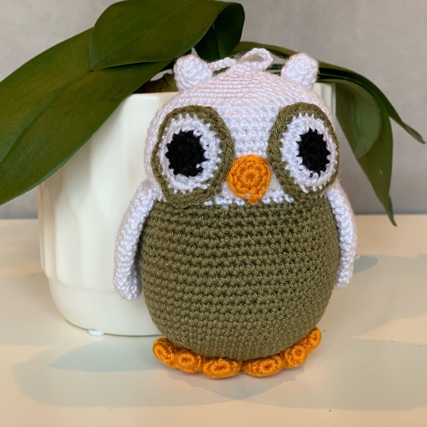 Owl Amigurumi - Small - Handmade Crochet Plush Charm