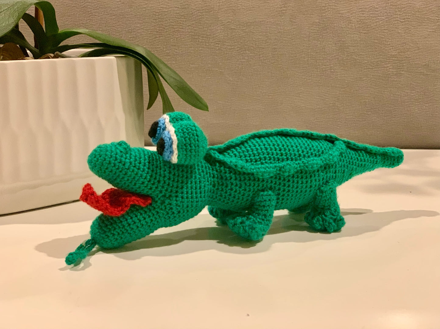 Alligator Amigurumi - Handmade Crochet Plushie