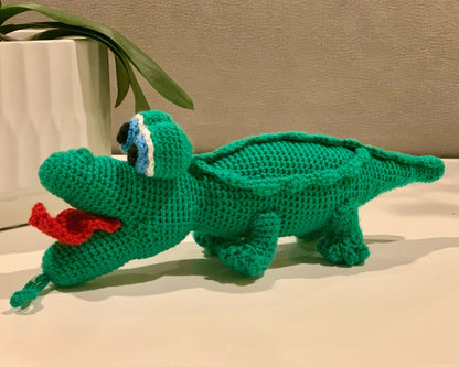 Alligator Amigurumi - Handmade Crochet Plushie